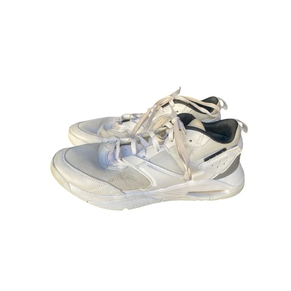 Nike Jordan Air Mens Authentic White Black Platinum CZ3984 101 - Size:11